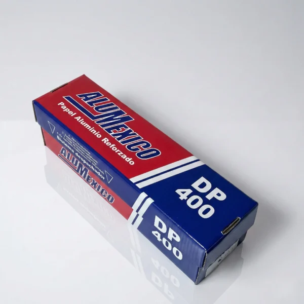 Rollo de Papel Aluminio Reforzado ALUMEXICO DP400 30 cm Liso