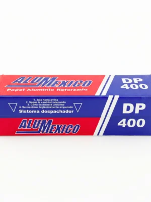 Rollo de Papel Aluminio Reforzado ALUMEXICO DP400 30 cm Liso